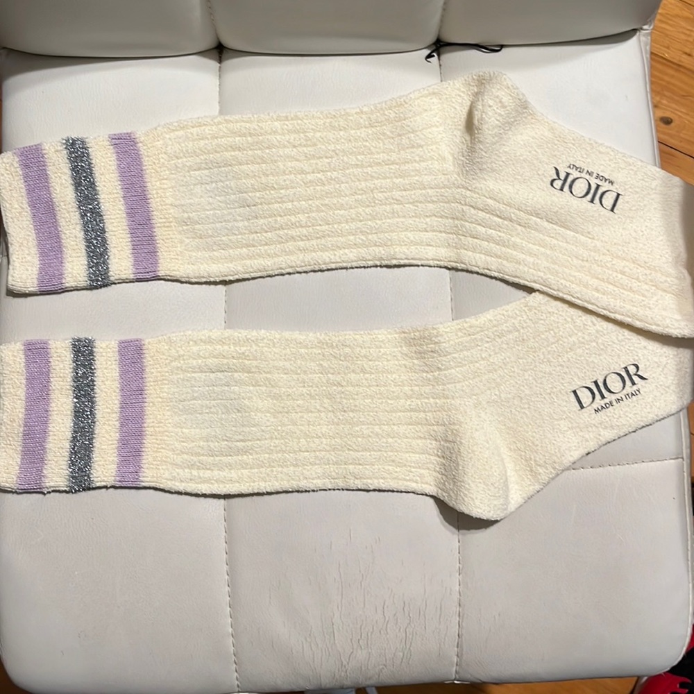 *Brand New* never worn. Christian Dior Socks